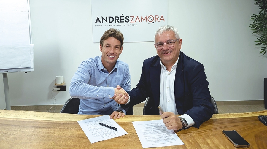 Andrés Zamora CEO de Andrés Zamora e hijos y José Andrés Monedero CEO de Autoprima Levante.