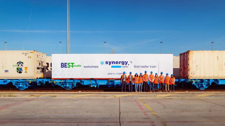 <b>Synergy lanza su primer servicio de tren de frío </b>