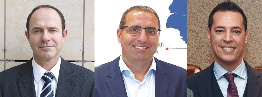 Gustavo Ferrer, Juan Ortí y Javier Fernández.